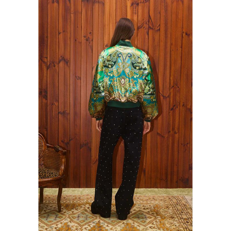 ALÉMAIS Clemenza Bomber Jacket image number 1