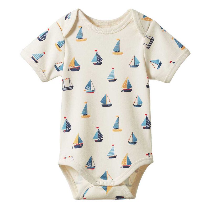Nature Baby Short Sleeve Bodysuit image number 7