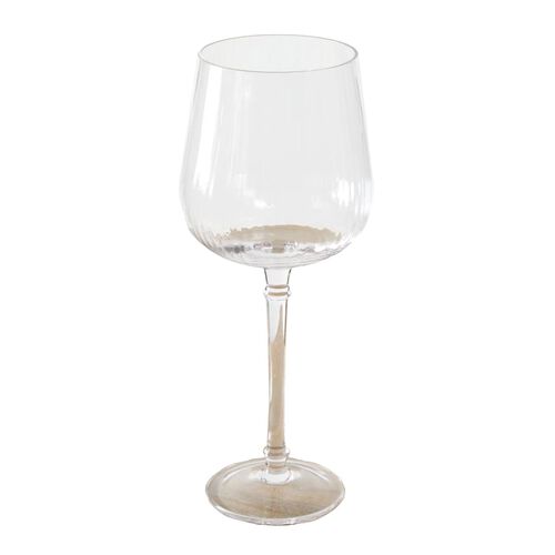 West Elm Esme Red Wine Glass Fluted 530ml