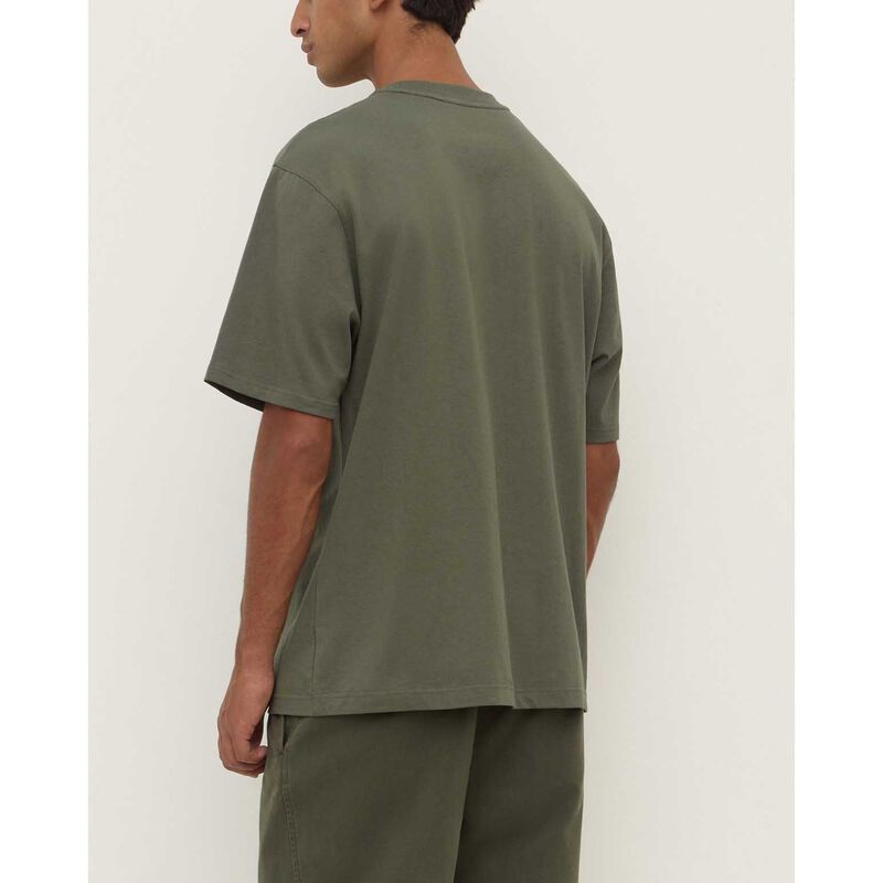 Assembly Label Knox Organic Oversized Tee Moss image number 1