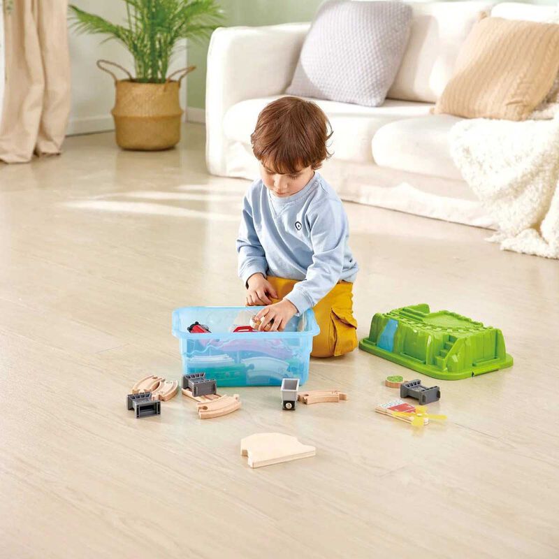 Hape Countryside Train Bucket Set image number 1