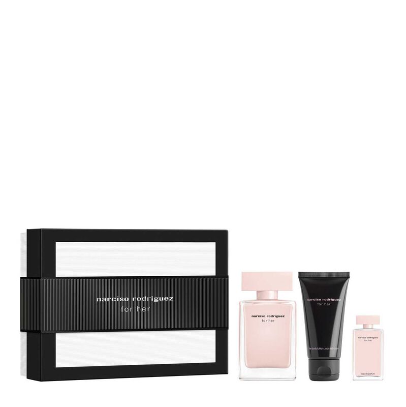 Narciso Rodriguez For Her 50ml EDP 3Pc Christmas Gift Set image number 0