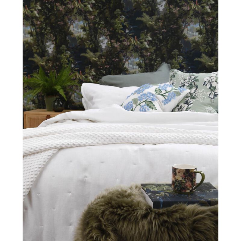 MM Linen Laundered Linen Bedspread Set image number 10