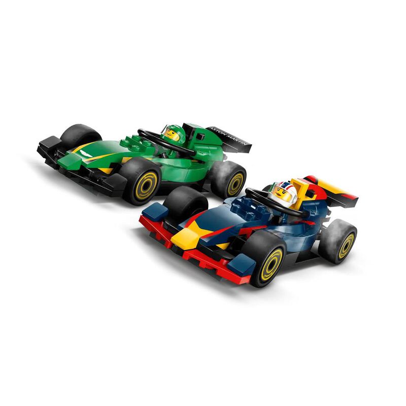 LEGO City F1® Truck with RB20 & AMR24 F1® Cars image number 2
