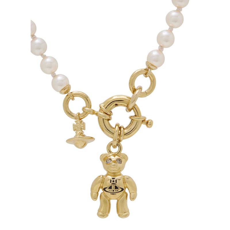 Vivienne Westwood Ruby Pearl Necklace | Ballantynes Department Store