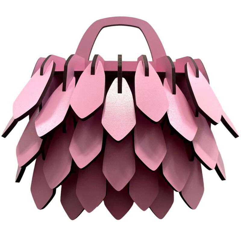 Abstract Designs Kitset Wall Kete Pink image number 0