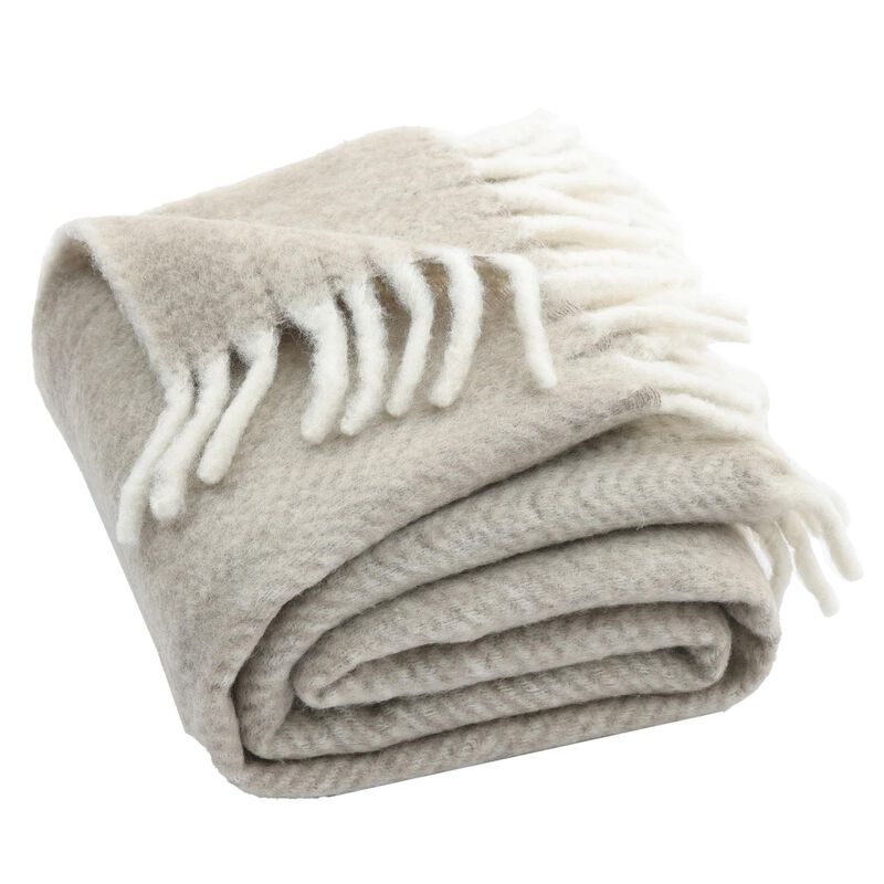 MM Linen NZ Wool Throw 130x200 image number 0