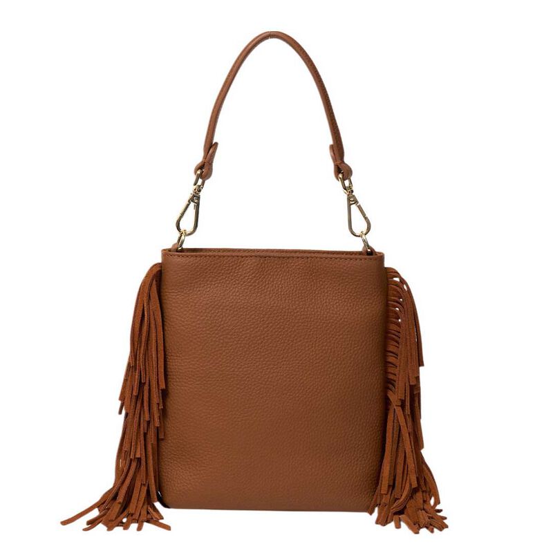 SABEN Coco Mini Bag Suede + Fringe image number 3