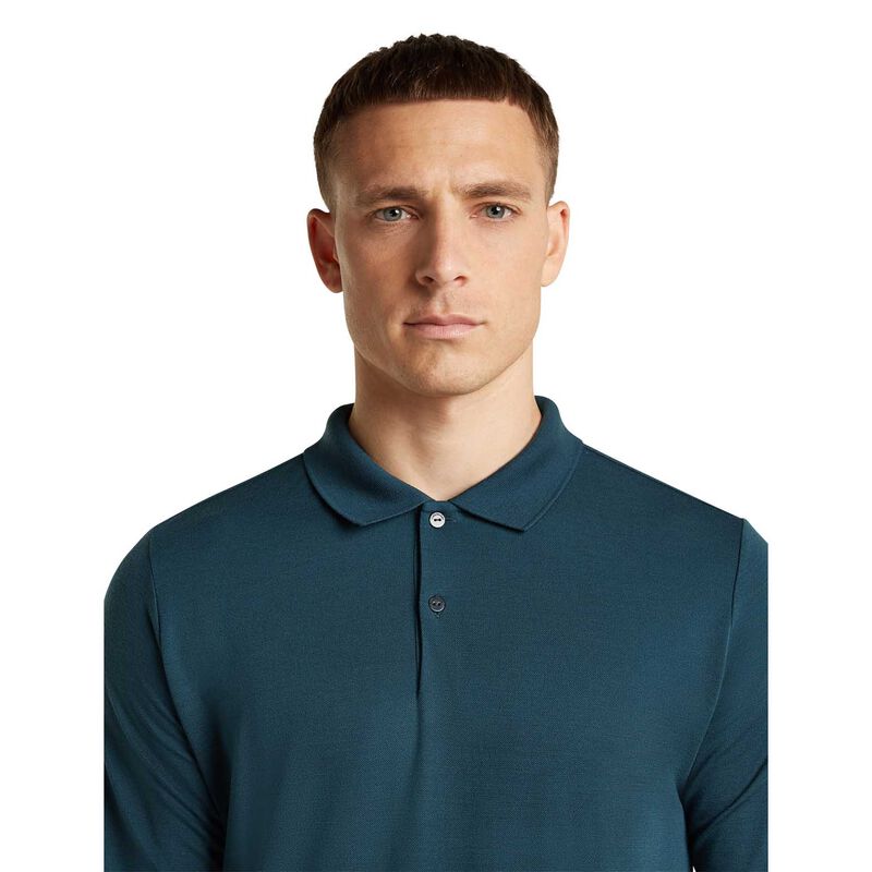 Icebreaker M 15.5 MerinoFine Pique LS Polo image number 2