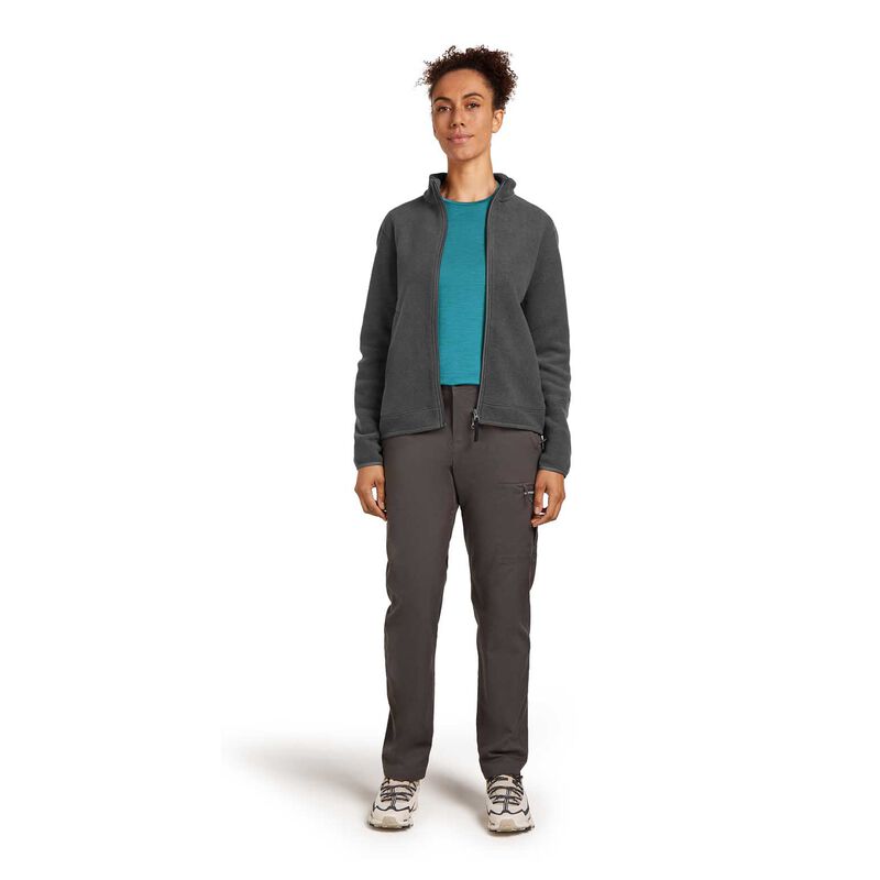 Icebreaker W Merino Blend 800 RealFleece Classic Pile LS Zip image number 3