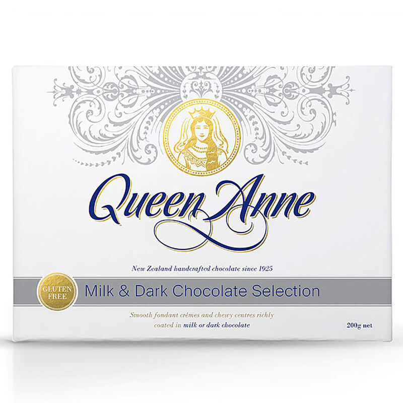 Queen Anne Milk & Dark Chocolate Selection 200g image number 0