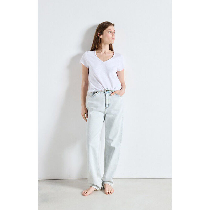 American Vintage Straight V-Neck T-Shirt image number 11