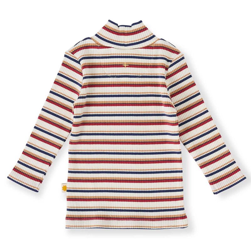 Goldie + Ace Embroidered Rib Skivvy Outback Stripe 1-2Y image number 2