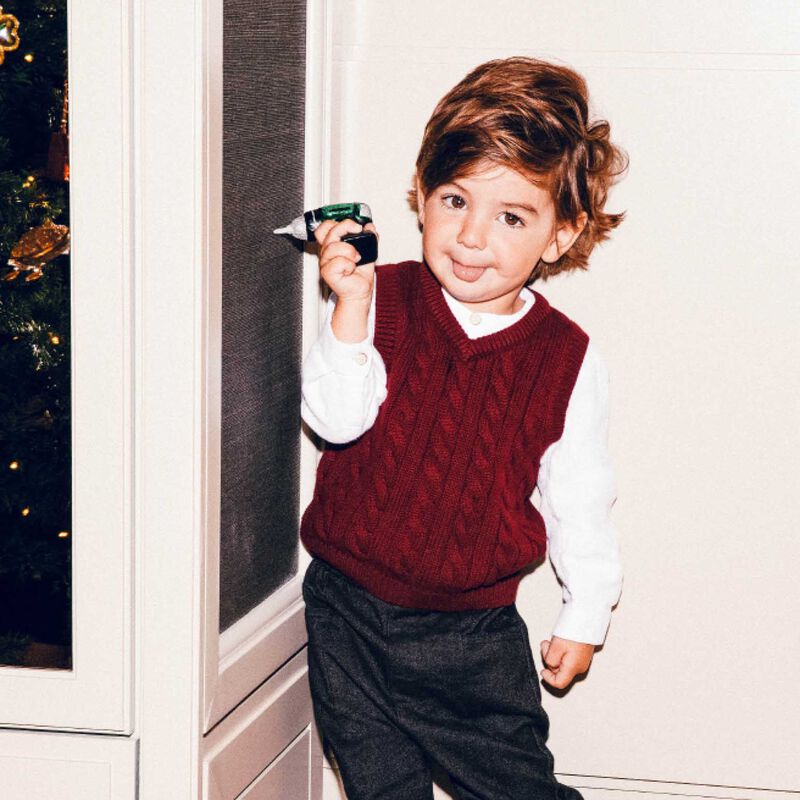 Vondels Ornament Glass Drill Machine 8.5cm image number 1