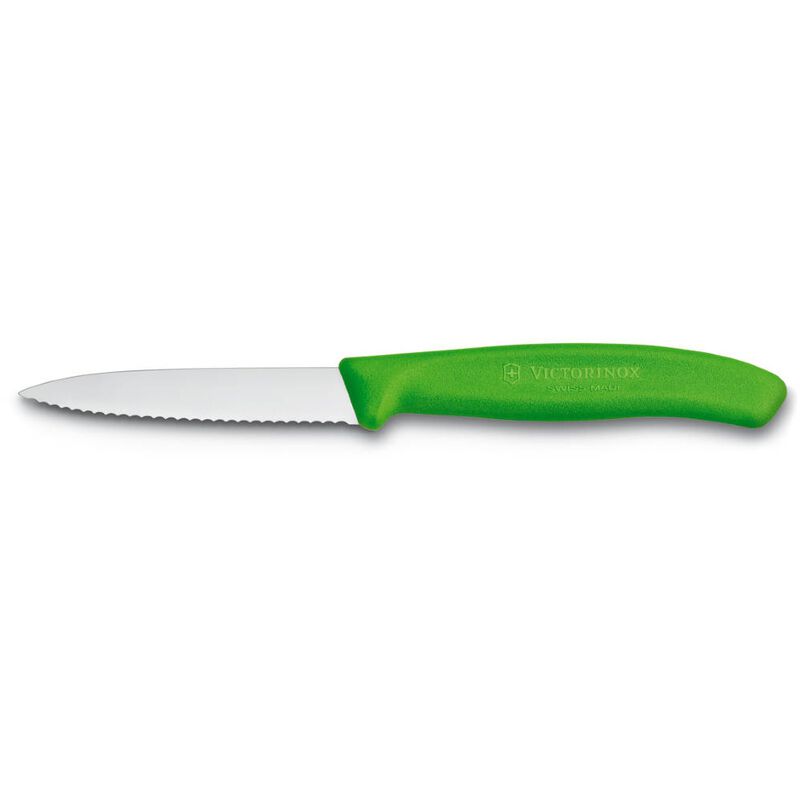 Victorinox Swiss Classic Paring Knife Serrated 8cm - Green image number 0