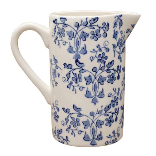 CC Interiors Florentine Bleu Handpainted Jug