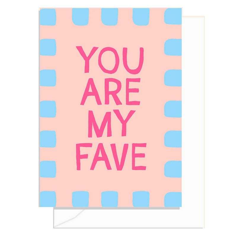 Elm Paper Capri My Fave Card image number 0