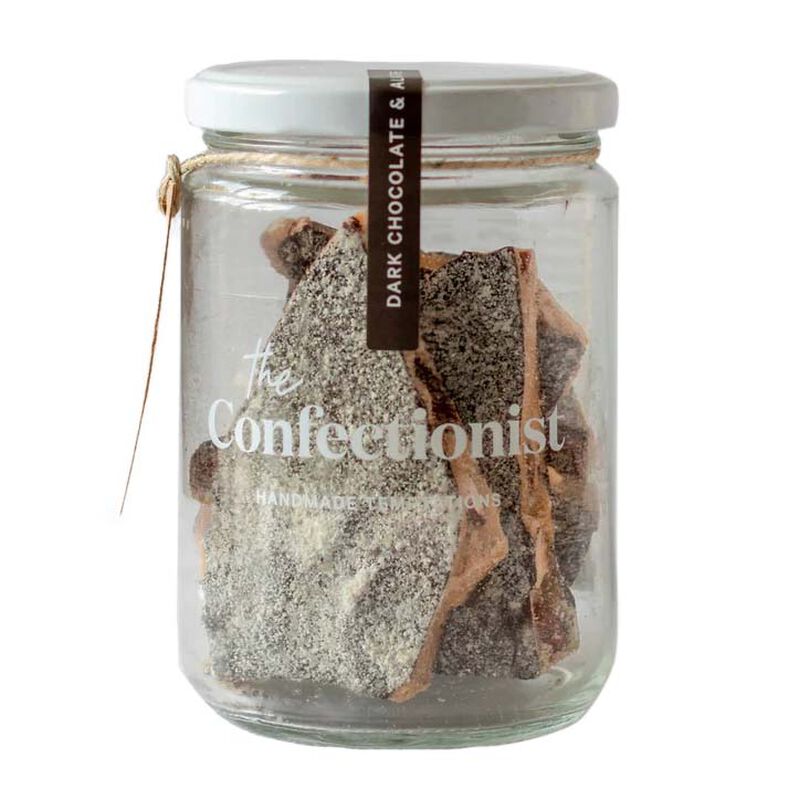 The Confectionist Handmade Almond Toffee with Dark Chocolate Jar 200g image number 0