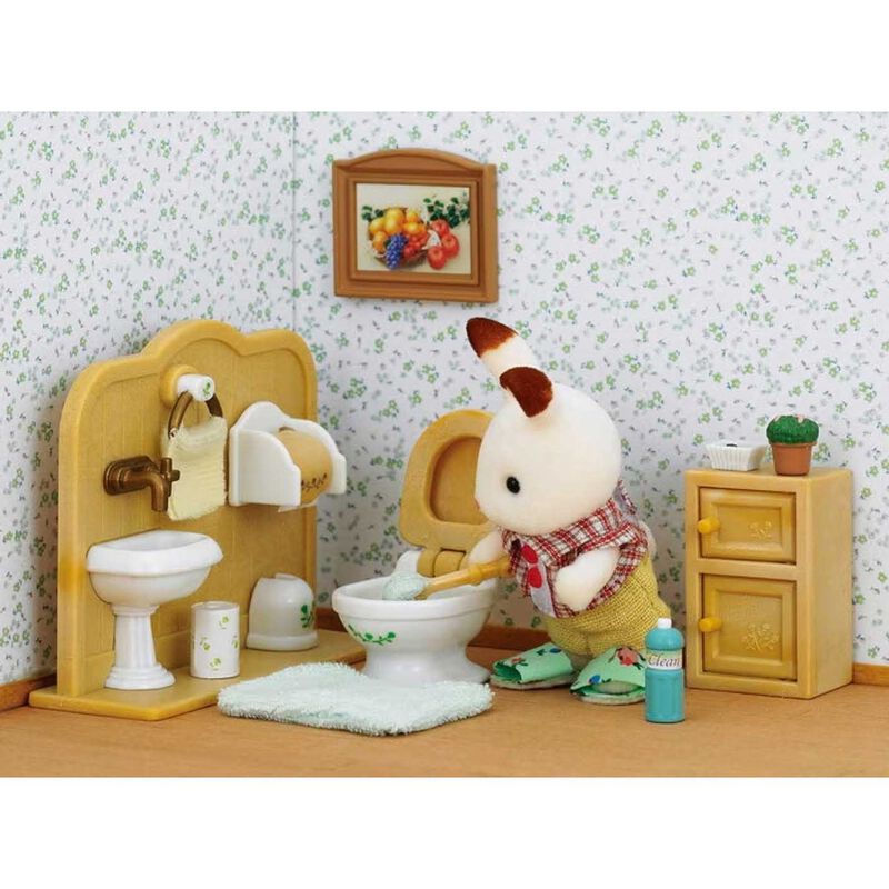 Sylvanian Families Chocolate Rabbit Brother Set image number 2
