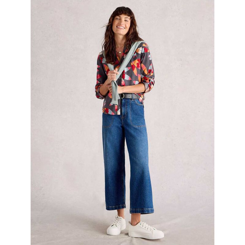 White Stuff Annie Jersey Shirt image number 3