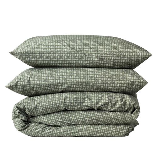Citt&agrave; Porto Duvet Cover Kale/Shadow K 245x210cm