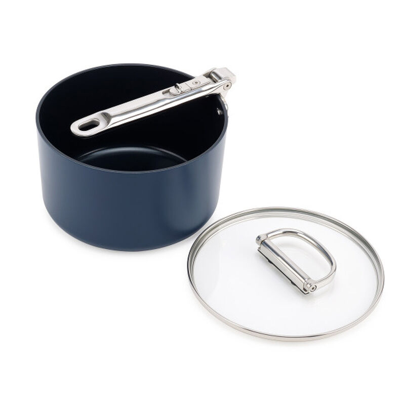 Joseph Joseph Space 23cm Non-Stick Saucepan & Lid image number 2
