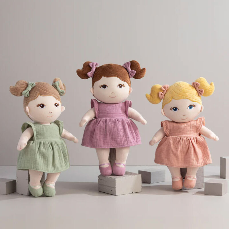 Living Textiles My First Doll - Violet image number 2