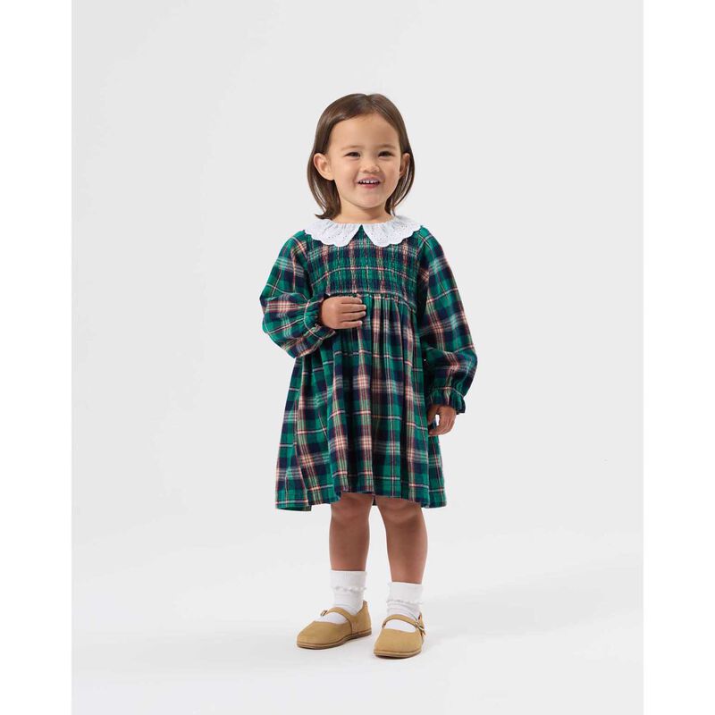 Goldie + Ace Daphne Smocked Dress 3-5Y image number 1
