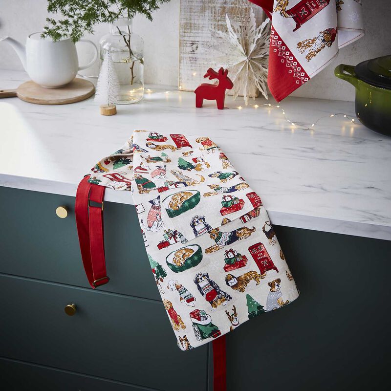 Ulster Weavers Merry Mutts Cotton Apron image number 1