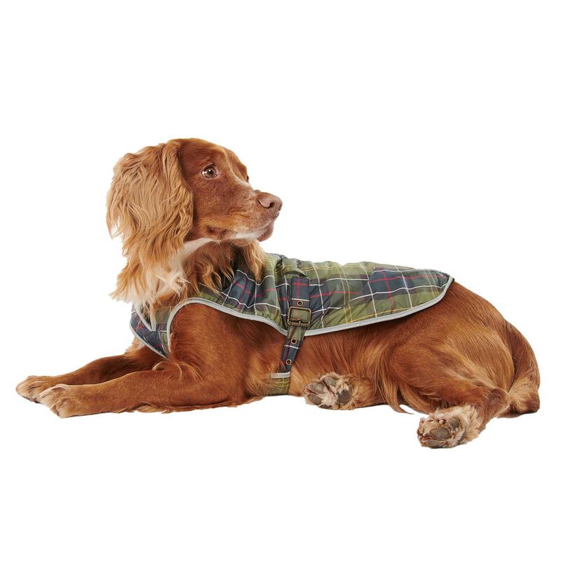 Barbour Tartan Waterproof Dog Coat image number 0