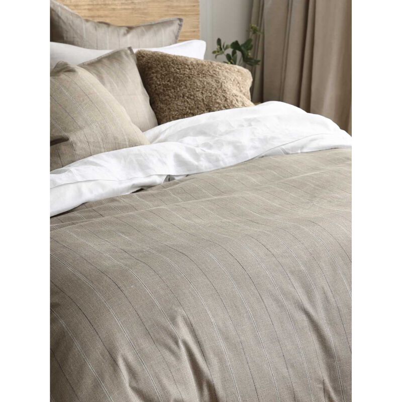 MM Linen Hedge Duvet Set - Natural image number 1