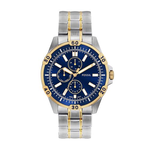 Fossil Garrett Multifunction Two-Tone Stainless Steel Watch FS6146