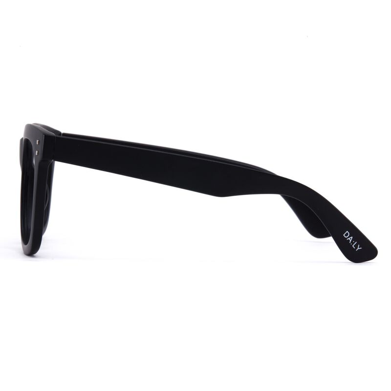 Daily Eyewear 11am - Black Reading Glasses image number 2