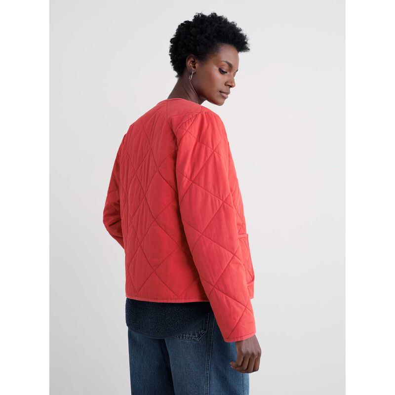 Seasalt Cornwall Swift Barn Jacket - Tomato image number 1