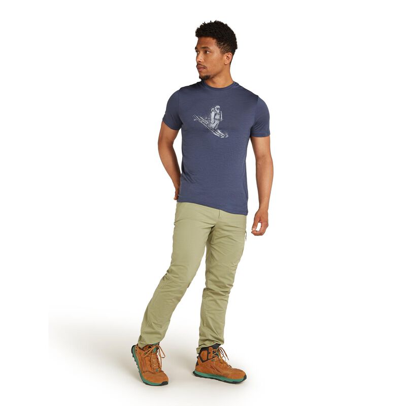 Icebreaker M Merino 150 Tech Lite SS Tee Skiing Yeti image number 7