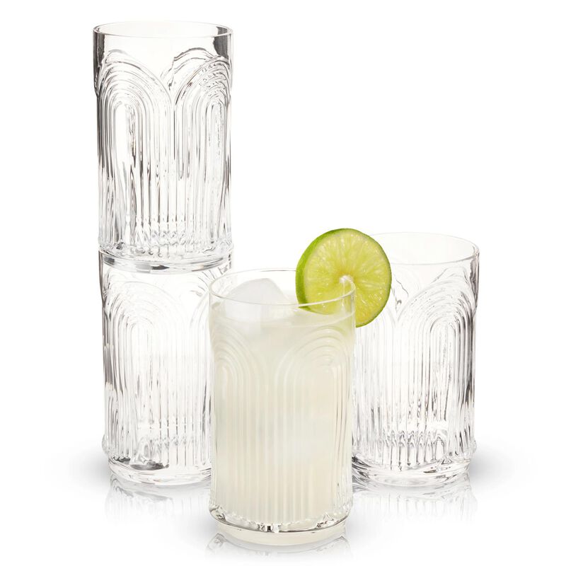 Beau Highball Glasses Set Of 4 by Viski® image number 2