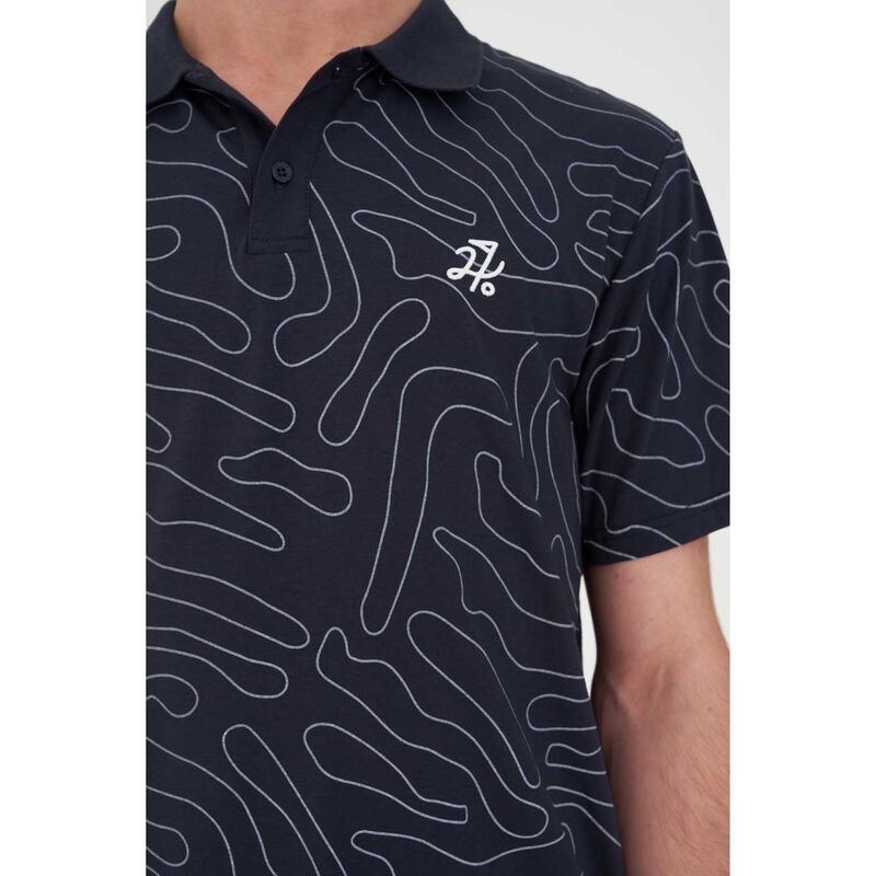 Huffer Golf Tech Panel Polo/Pupuke image number 2