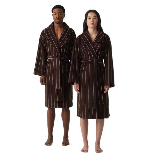 HOMMEY. Pinstripe Robe