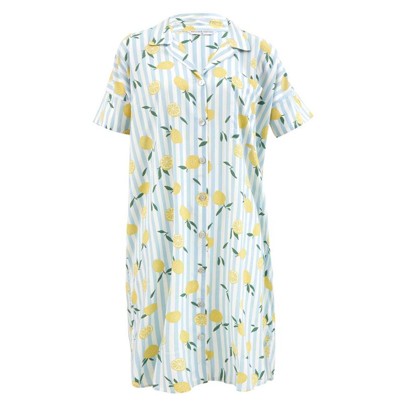 Wallace Cotton Limonella Nightshirt image number 0