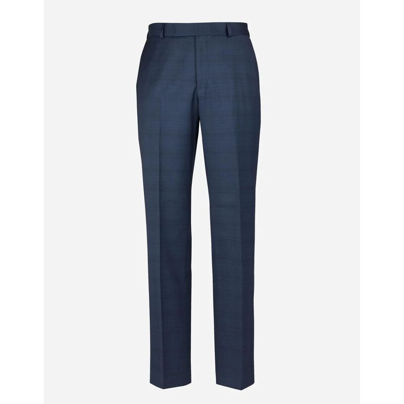 Rembrandt Lotus Blue Check Suit Trouser image number 1