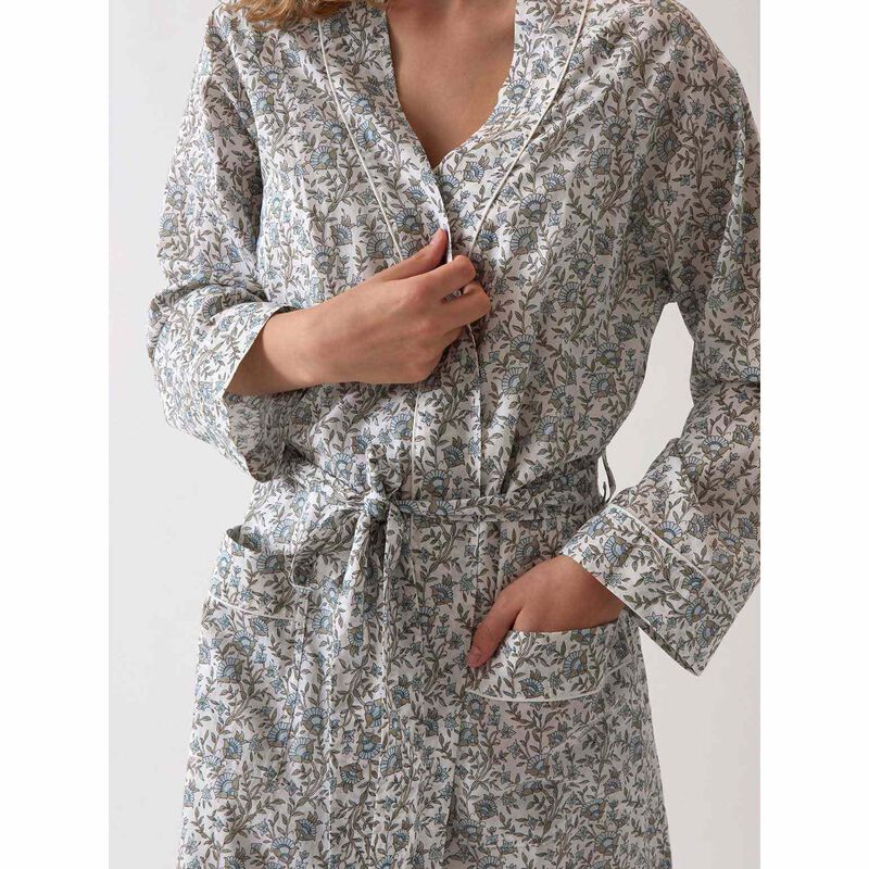 Wallace Cotton Briar Robe image number 2