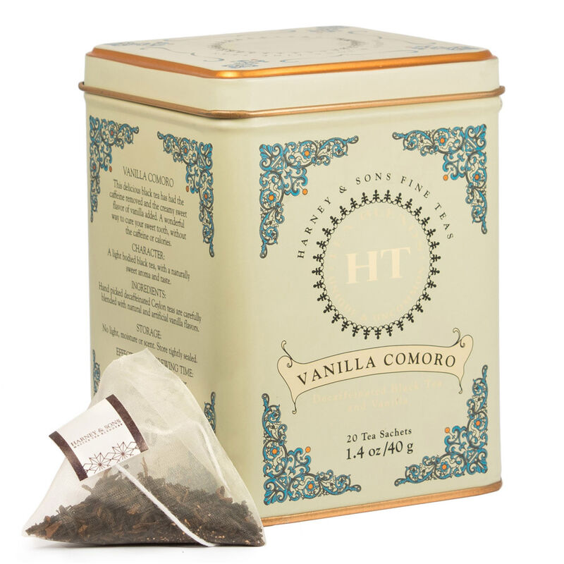 Harney & Sons HT Vanilla Comoro Tin 20 Sachets image number 0