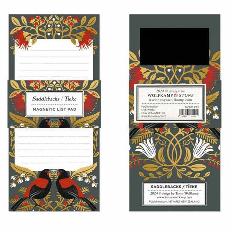 Tanya Wolfkamp Saddlebacks Magnetic List Pad image number 0