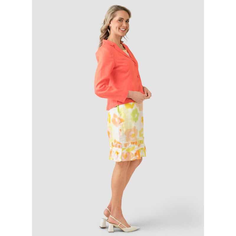 B Essentials Linen Jacket image number 11