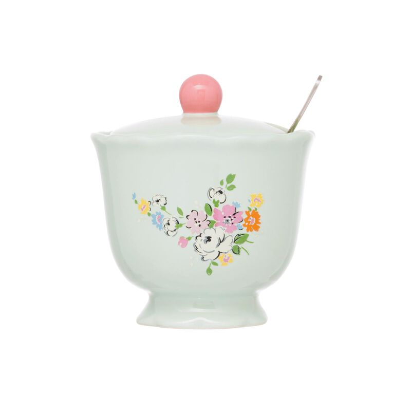 Cath Kidston Feels Like Home Sugar Bowl & Spoon Set image number 0