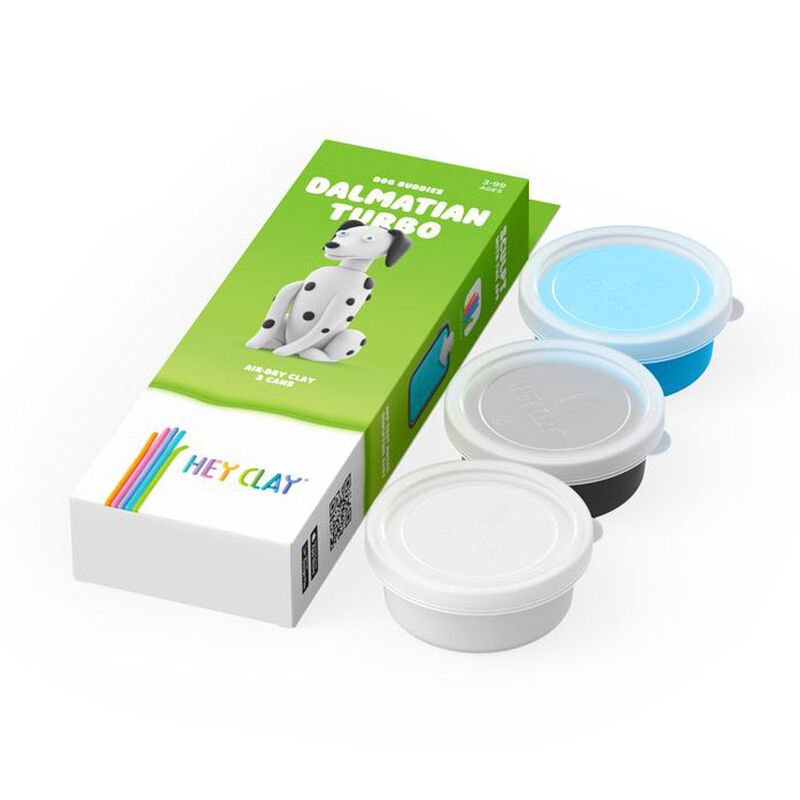 Hey Clay Dalmatian Turbo Series Dog Buddies 3 Cans image number 2