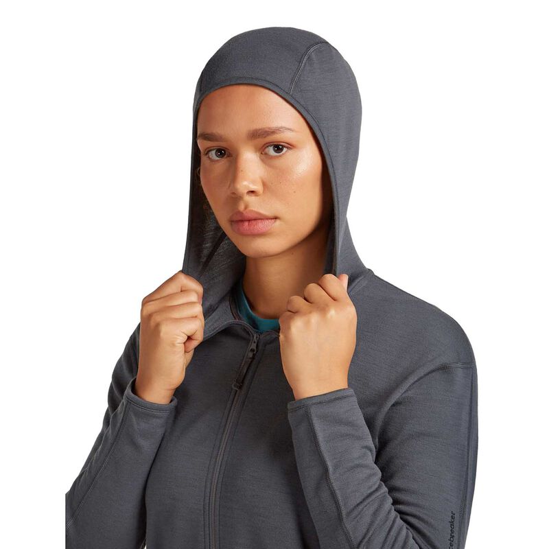 Icebreaker W Merino 360 RealFleece Elemental LS Zip Hoodie image number 2
