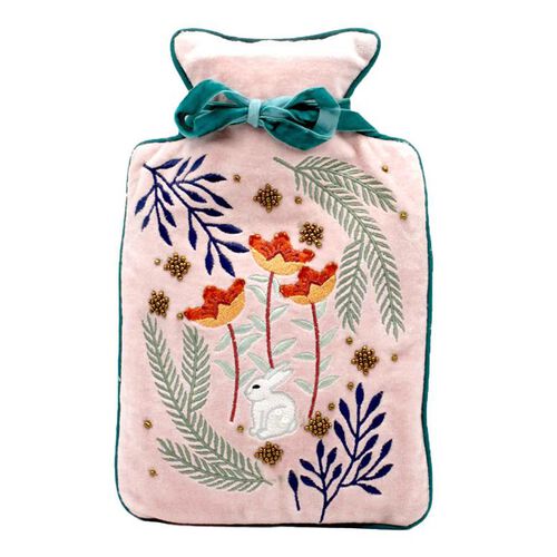 House Of Disaster Secret Garden Rabbit Hot Water Bottle