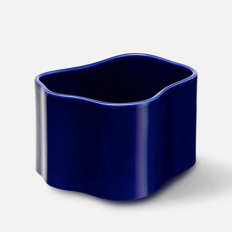 Citt&agrave; Artek Riihitie Plant Pot B Blue Small 19x12cmh image number 1