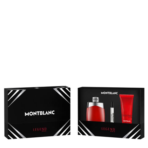 Montblanc Legend Red 100ml EDP 3Pc Christmas Gift Set